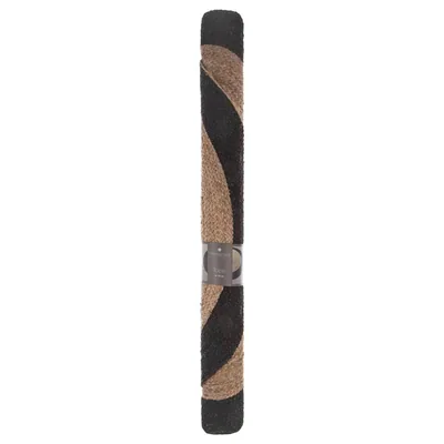 Atmosphera Createur D'Interieur Alfombra de yute borde negro D. 120 cm – foto 5