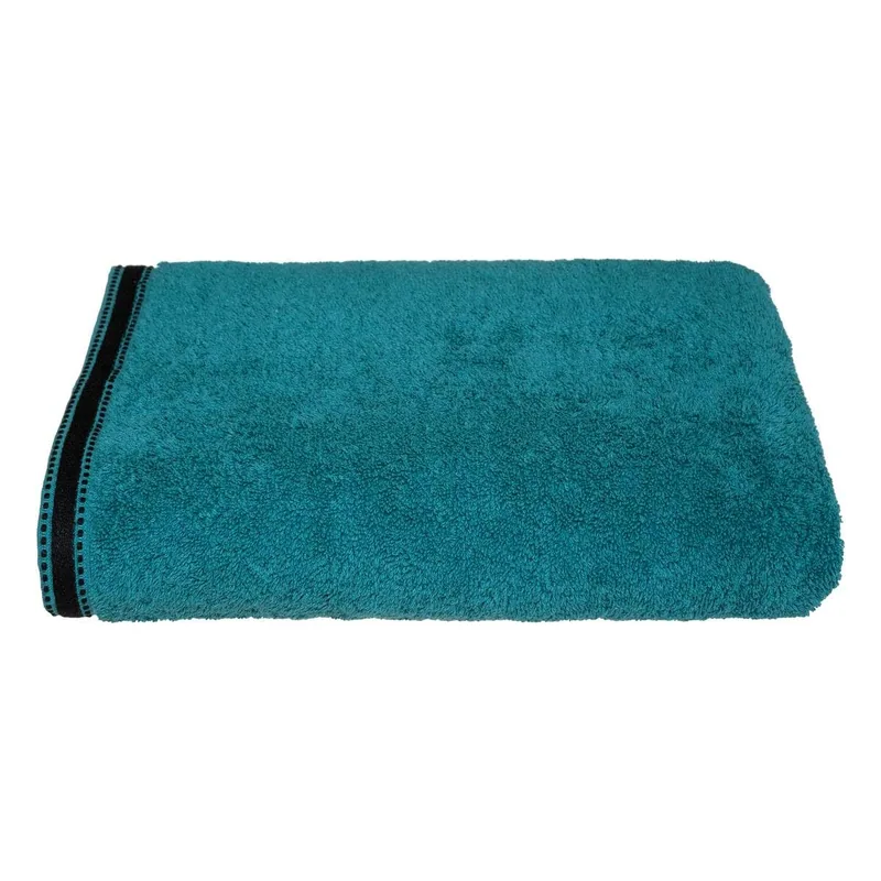 Atmosphera Createur D'Interieur Toalla baño premium verde petróleo 100x150