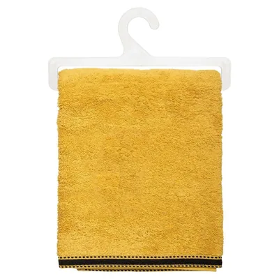 Atmosphera Createur D'Interieur Toalla baño premium mostaza 100x150 cm – foto 2