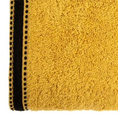 Atmosphera Createur D'Interieur Toalla baño premium mostaza 100x150 cm – foto 4