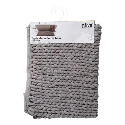 5five Simply Smart Alfombra de baño gris 50x75 cm – foto 2