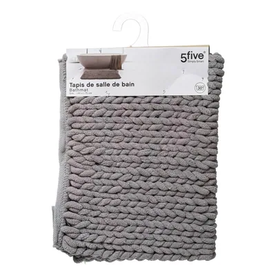 5five Simply Smart Alfombra de baño gris 50x75 cm – foto 3