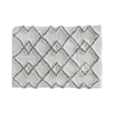 5five Simply Smart alfombra baño etnica gris 50X75CM