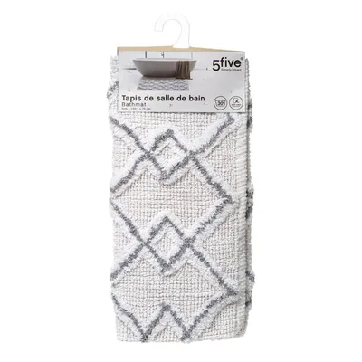 5five Simply Smart Alfombra baño etnica gris 50X75CM - 1 unidad – foto 2