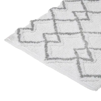 5five Simply Smart Alfombra baño etnica gris 50X75CM - 1 unidad – foto 4