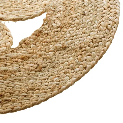 Atmosphera Createur D'Interieur Alfombra calada Esra en yute D. 80 cm – foto 7