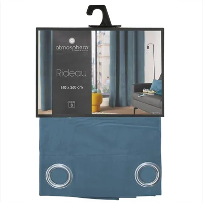 Atmosphera Createur D'Interieur Cortina Lilou azul – foto 4