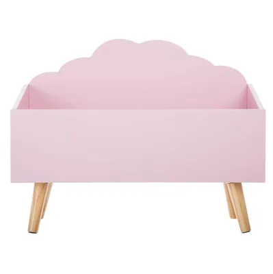 Atmosphera Createur D'Interieur Caja de almacenamiento nube infantil rosa – foto 4