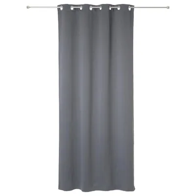 Atmosphera Createur D'Interieur Juego de cortinas blackout gris 135x240 cm – foto 6
