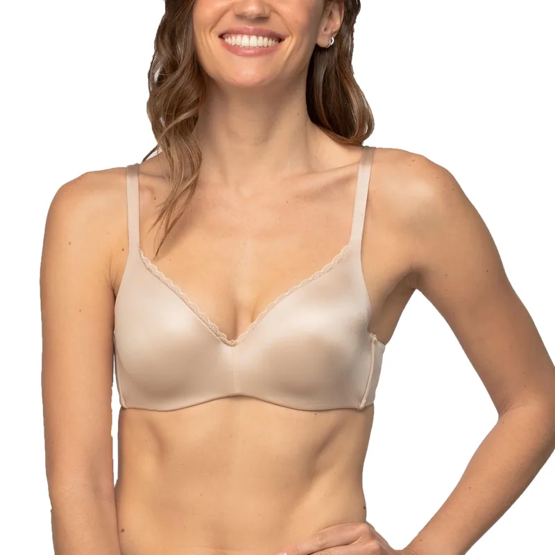 Playtex Sujetador con aros 24h invisibilidad marrón claro talla 85C