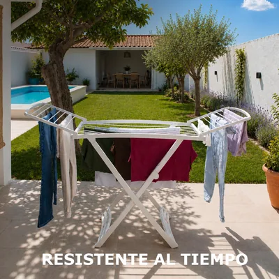 Vileda Tendedero plegable de resina solar 20 metros – foto 1