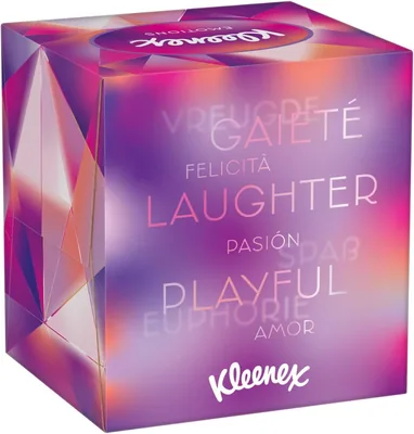 Kleenex Pañuelos Cubo Collection 48 pañuelos – foto 3