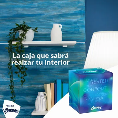 Kleenex Pañuelos Cubo Collection 48 pañuelos – foto 6