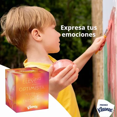 Kleenex Pañuelos Cubo Collection 48 pañuelos – foto 7