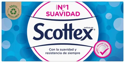 Scottex Caja de pañuelos 70 pañuelos (pack de 12)