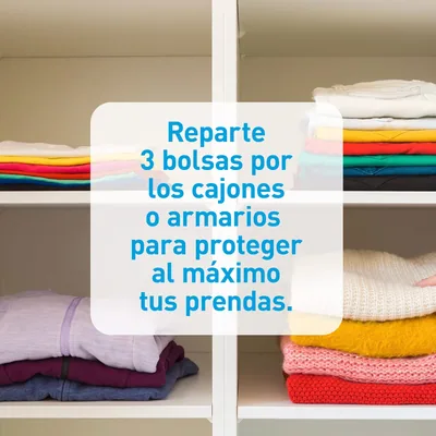 Orion Bolsas antipolillas sin naftalina aroma a ropa limpia 20 bolsas – foto 2