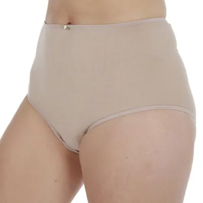 Avet Braga mujer modelo 3167 algodón arena talla E (pack de 6)
