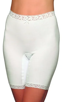 Avet Braga Pantalón Algodón con Puntilla