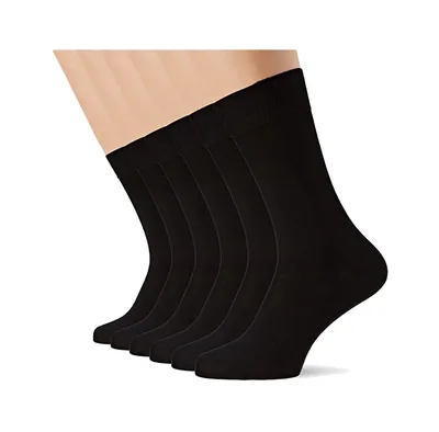 Punto Blanco Calcetines negro 6 pares talla M 41/42 (pack de 6)