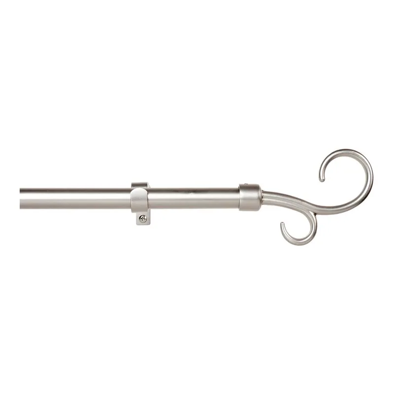 Stor Planet Kit barra de cortina báculo extensible plata 160-300 cm