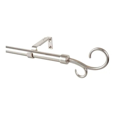 Stor Planet Kit barra de cortina báculo extensible plata 160-300 cm – foto 4