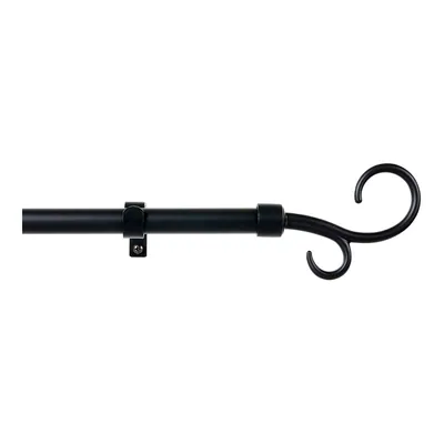 Stor Planet Kit barra de cortina báculo extensible negro 110-200 cm
