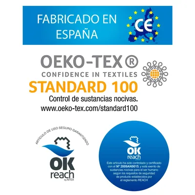 Belnou Protector de colchón acolchado nube impermeable cama 150x190 cm – foto 6