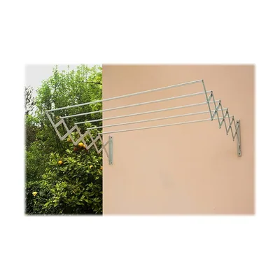 Frepe Tendedero acero epoxi 120 cm blanco