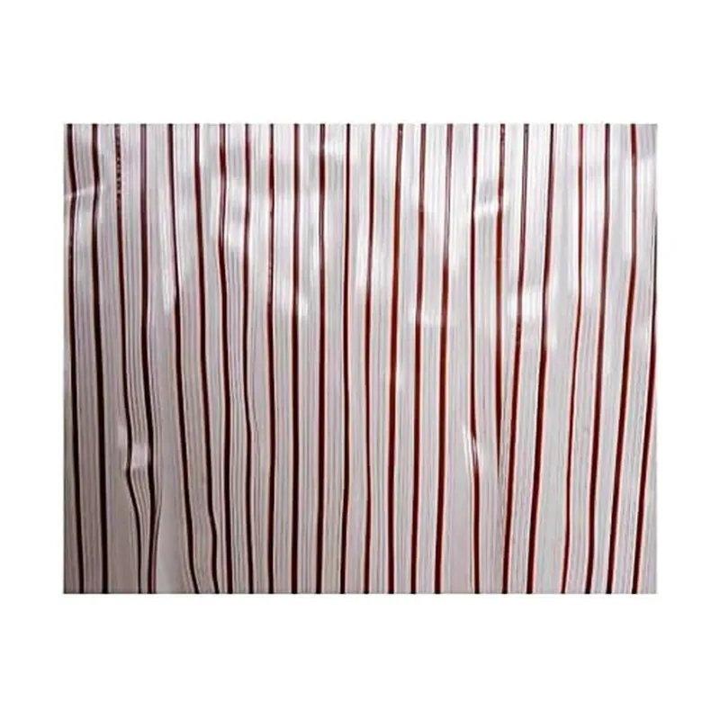 EDM 75955 Cortina cinta de plástico marrón 90x210 cm