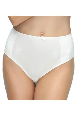 EVEN Braga alta de mujer algodón 4318 beige talla L (pack de 6)