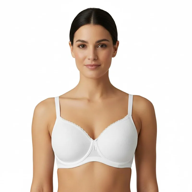 Selene Violeta Sujetador con aros marfil talla 105