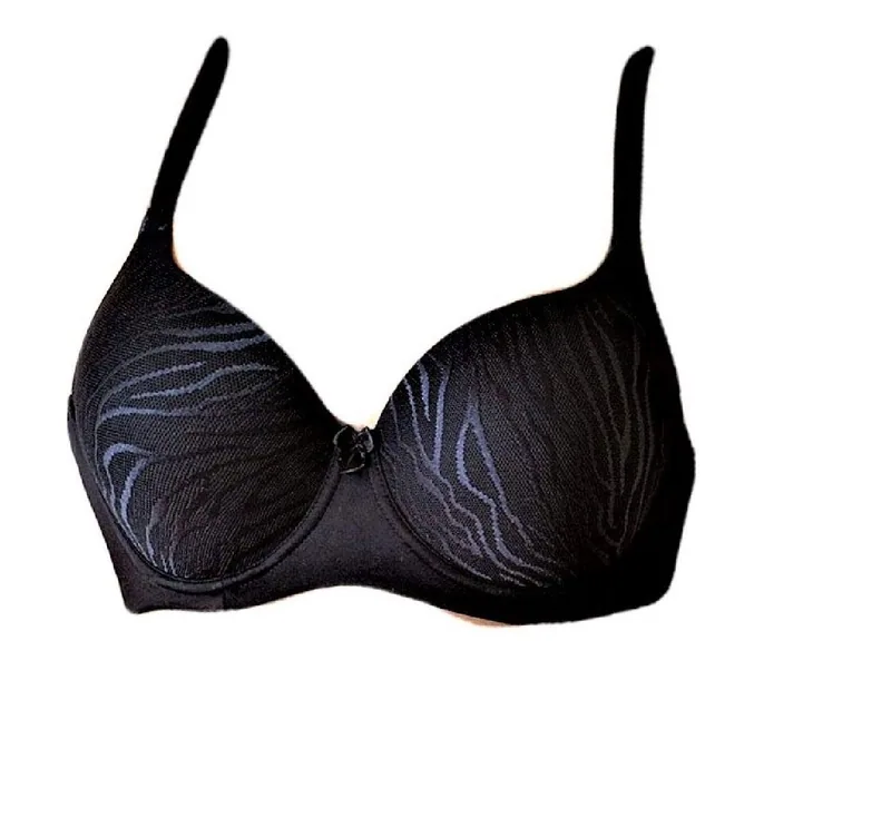 Selene Sujetador reductor Norma banda elástica negro talla 90C
