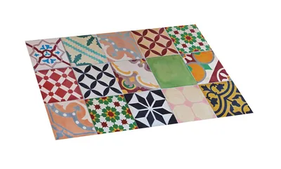 Stor Planet Croma Alfombra vinílica estampada Mosaico 45x75 cm