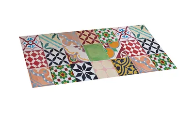 Stor Planet Croma Alfombra vinílica estampada Mosaico color 50x110 cm