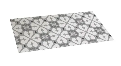 Stor Planet Croma Alfombra vinílica estampada BCN grises 50x110 cm – foto 1