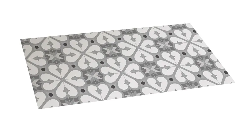 Stor Planet Croma Alfombra vinílica estampada BCN grises 50x110 cm