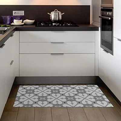 Stor Planet Croma Alfombra vinílica estampada BCN grises 50x110 cm – foto 4