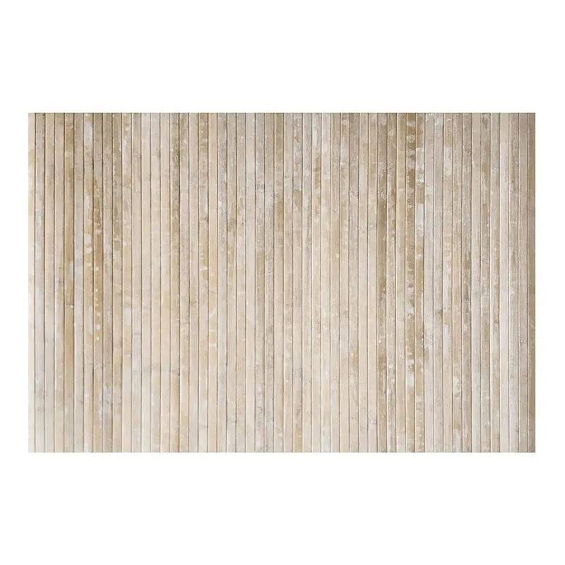 Stor Planet Alfombra de bambú natural yeso 80x150 cm