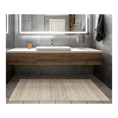 Stor Planet Alfombra de bambú natural yeso 120x180 cm – foto 5