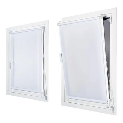 Stor Planet Estor enrollable Clip&Fix blanco 75x180 cm