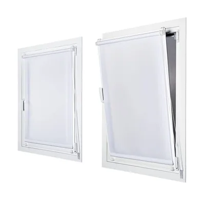 Stor Planet Estor enrollable Clip&Fix blanco 120x180 cm – foto 3