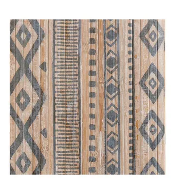 Stor Planet Alfombra de bambú natural etnic blanco y gris 120x180 cm - 1 unidad – foto 2