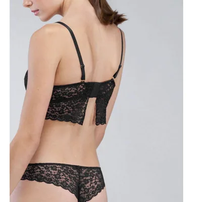 Gisela 3/0164-B Conjunto bralette push up negro talla 100 – foto 2