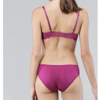 Gisela 3/0175-C Conjunto sujetador copa C berenjena talla 90 – foto 1