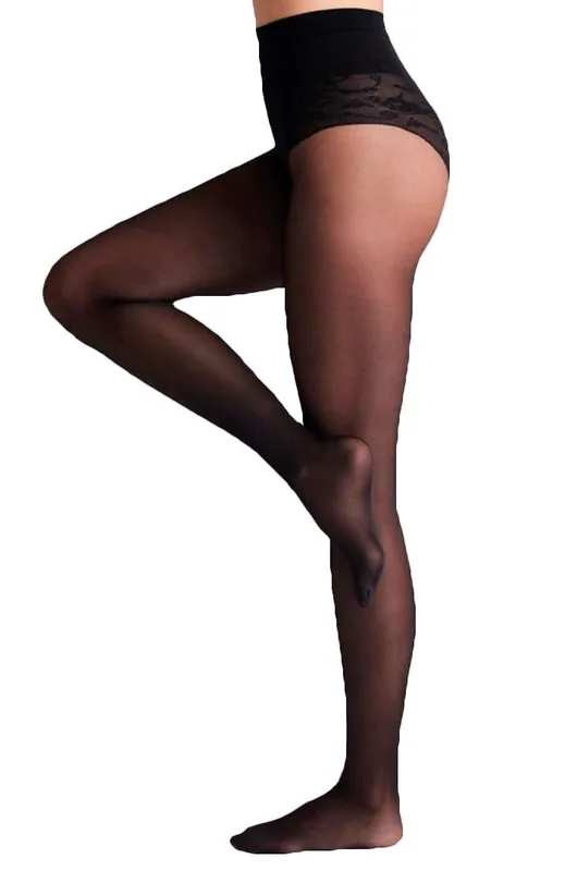 Ysabel Mora 3369-16418 Media panty reductor 40D negro talla M
