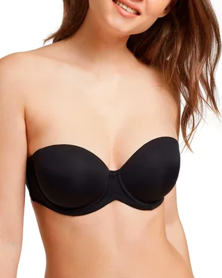 Gisela Sujetador multiposición sin tirantes negro talla 95B