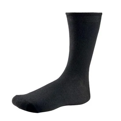 Ysabel Mora 22723 Calcetín básico hombre sin puño negro talla única
