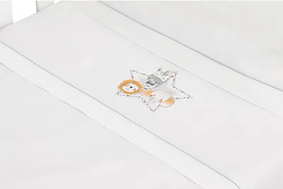 Interbaby Sábanas de cuna Animalitos algodón – foto 4