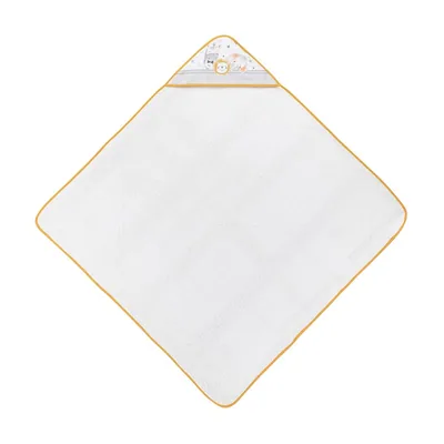 Interbaby Capa de Baño Bebe Blanco/Naranja - 1 unidad – foto 2