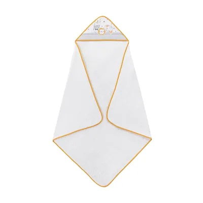 Interbaby Capa de Baño Bebe Blanco/Naranja - 1 unidad – foto 3